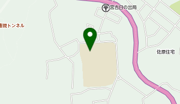 第二中学校の地図画像