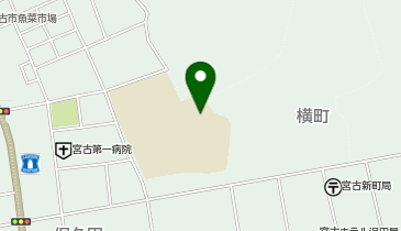 宮古小学校(体育館)の地図画像
