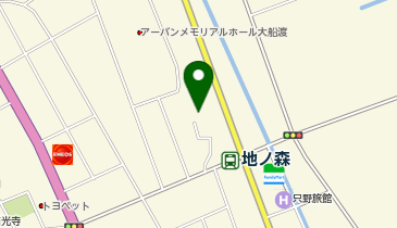 海の星幼稚園園庭の地図画像