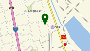 大船渡保育園園庭の地図画像