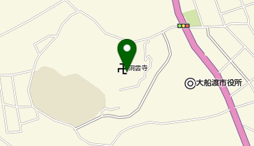 洞雲寺の地図画像