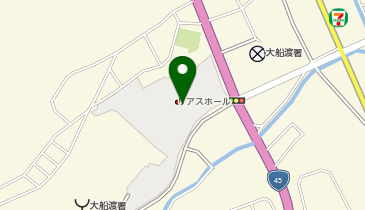 リアスホールの地図画像