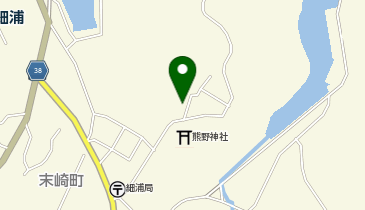 熊野神社(神坂)社務所の地図画像
