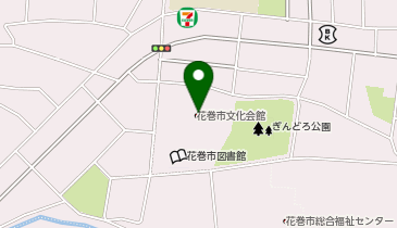 文化会館の地図画像