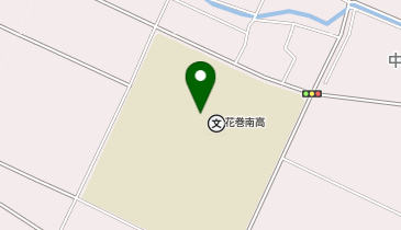 花巻南高等学校の地図画像