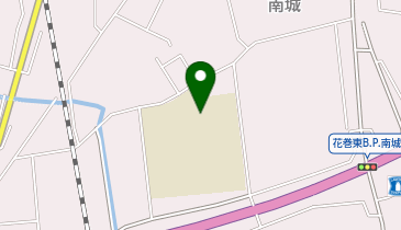 南城中学校の地図画像