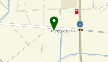 二子地区交流センターの地図画像