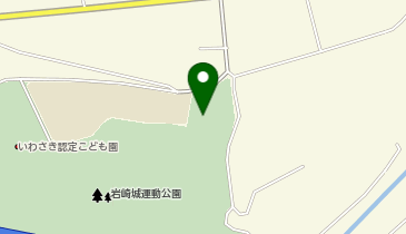 岩崎地区交流センターの地図画像
