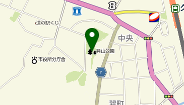 巽山公園(巽山稲荷神社)の地図画像
