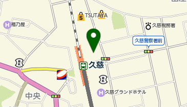 久慈市保健センターの地図画像