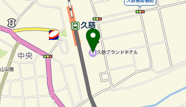 久慈グランドホテルの地図画像
