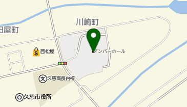 久慈市文化会館(アンバーホール)の地図画像
