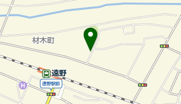 材木町自治会館の地図画像