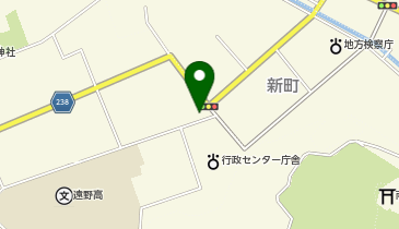 新町自治会館の地図画像