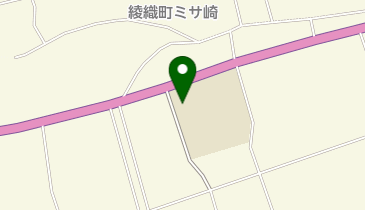 綾織小学校体育館の地図画像