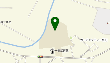 桜町中学校の地図画像