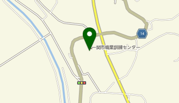 一関市職業訓練センターの地図画像