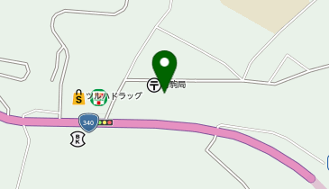 下沢公民館の地図画像