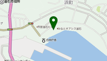 魚河岸テラス駐車場の地図画像