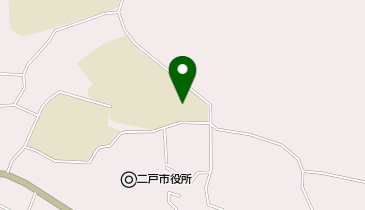 福岡中学校体育館の地図画像