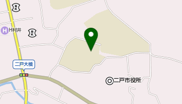 福岡小学校体育館の地図画像