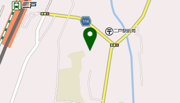 二戸中央コミュニティセンターの地図画像