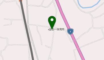 金田一保育所の地図画像