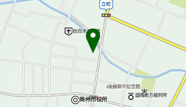 奥州市水沢保健センターの地図画像