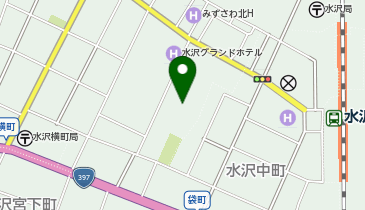 大安寺の地図画像