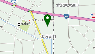 奥州市総合福祉センターの地図画像