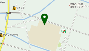 水沢中学校の地図画像