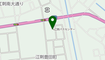 江刺ターミナルプラザの地図画像