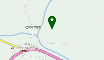 旧江刺南中学校グラウンドの地図画像