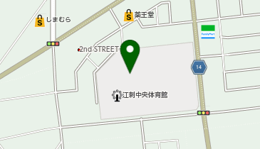 江刺カルチュアパークの地図画像