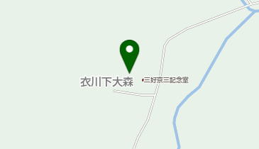 衣川ふるさと自然塾の地図画像