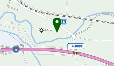 滝沢勤労者体育センターの地図画像