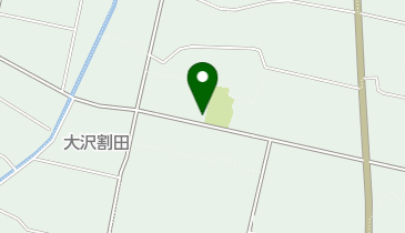 大沢集落センターの地図画像
