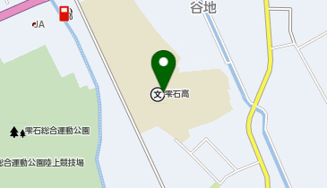 雫石高等学校の地図画像