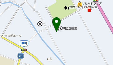 中央公民館の地図画像