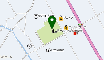 アルペン記念公園の地図画像