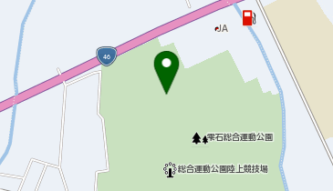 町営体育館の地図画像