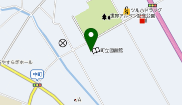 中央公民館の地図画像