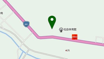 象鼻会館の地図画像