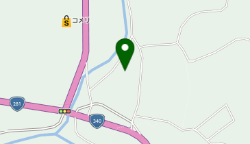 茶屋場自治会館の地図画像