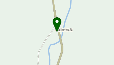 名前端公民館の地図画像