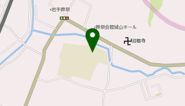 沼宮内小学校の地図画像
