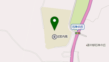沼宮内高等学校の地図画像