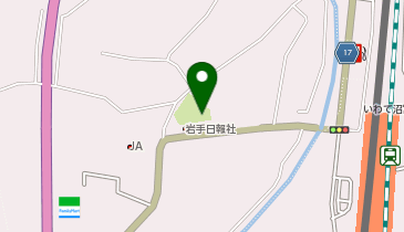 林業研修センターの地図画像