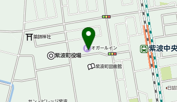 紫波町情報交流館(地域交流センター)の地図画像