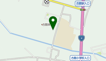 古館公民館の地図画像